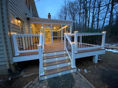 Deck Railing Installation