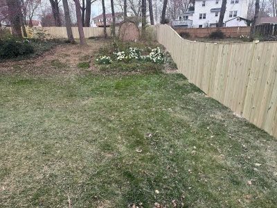 Residential Wooden Fence