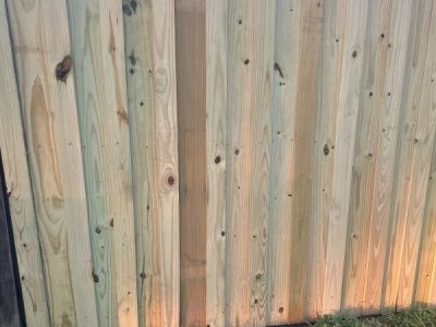 Residential Wooden Fencing