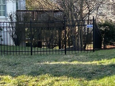Steel Fence Installation