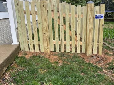 Wood Fence Installation